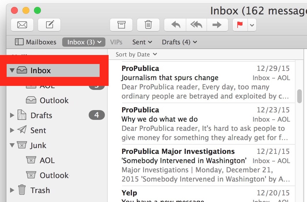 ms outlook for mac deleted emails reappear in inbox